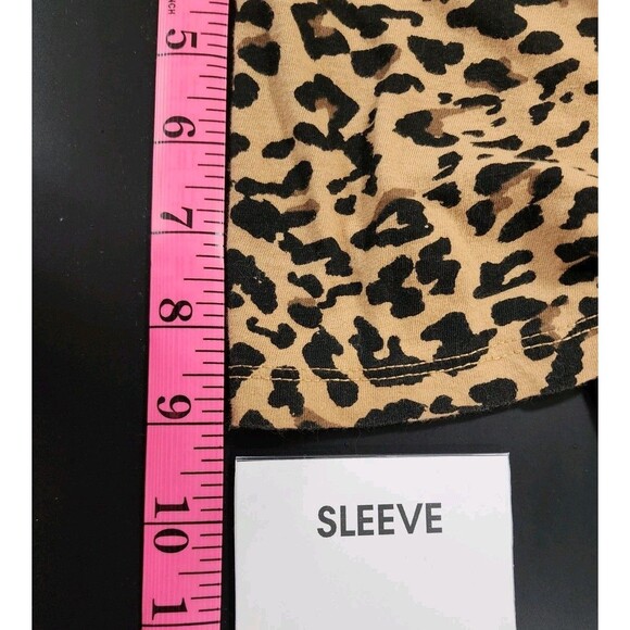 Ava & Viv 2X Womens Cheetah Print Shirt Wild Bold V-Neck Exotic Animal Leopard - Picture 12 of 12